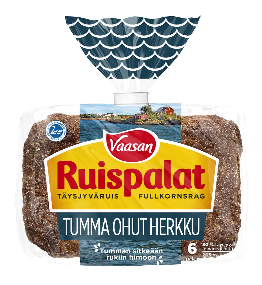 Vaasan Ruispalat Tumma Ohut Herkku_231068