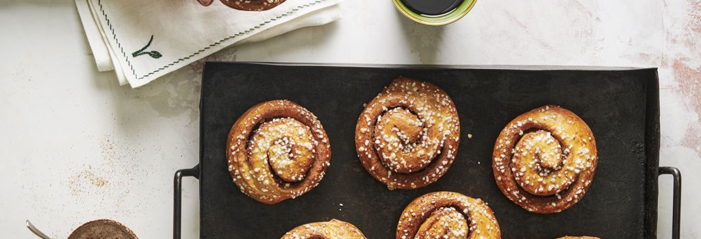 Kanelikierrepulla inriver