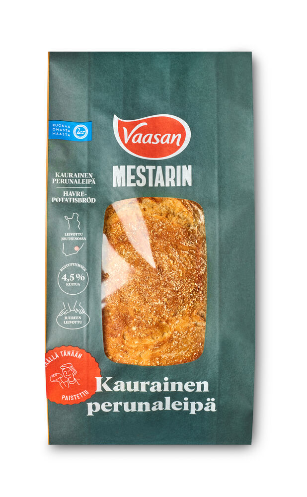 Mestarin Kaurainen Perunaleipä